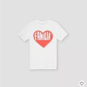 Familia White Graphic Short Sleeve T-shirt